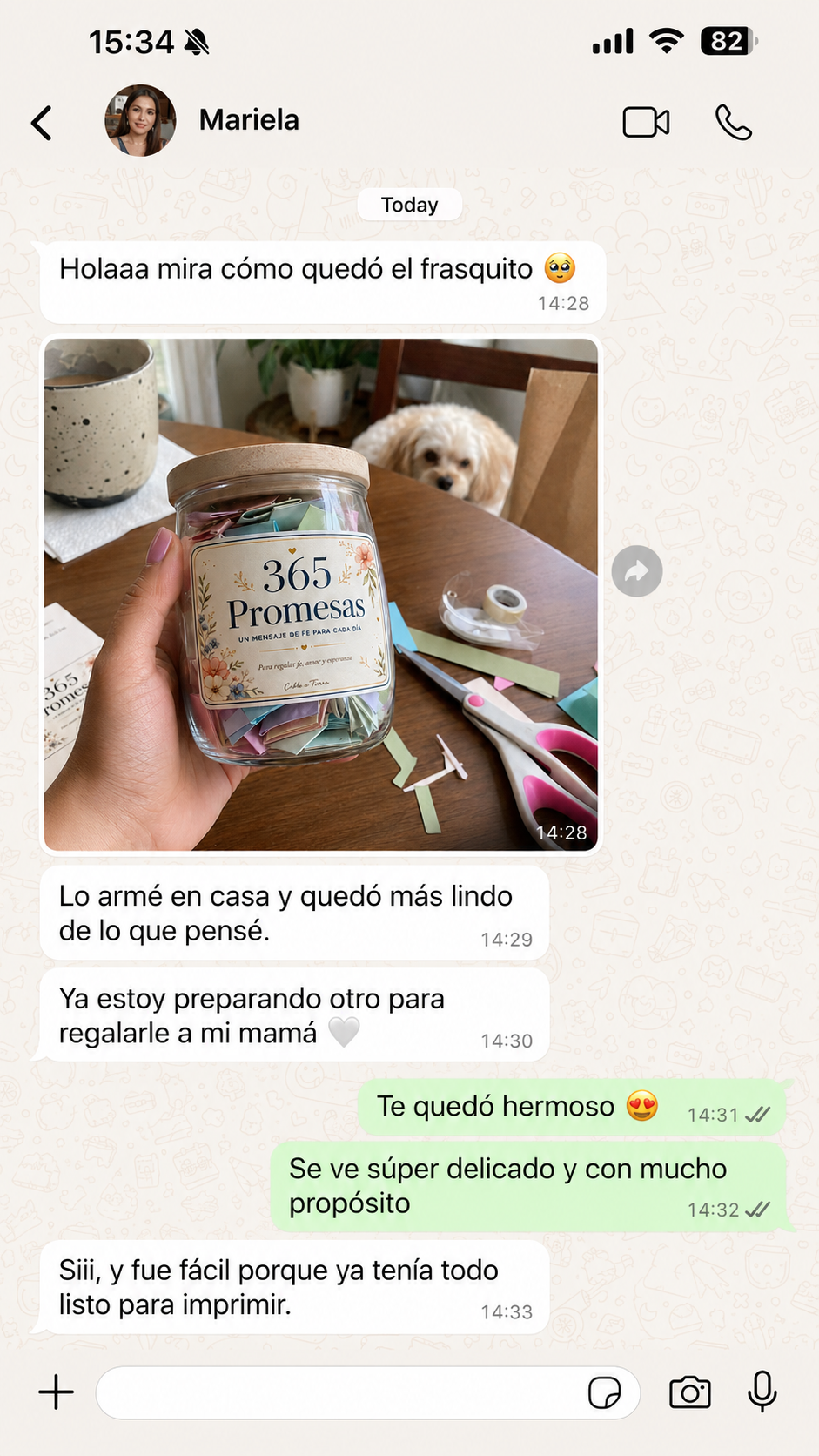 Testimonio real de clienta